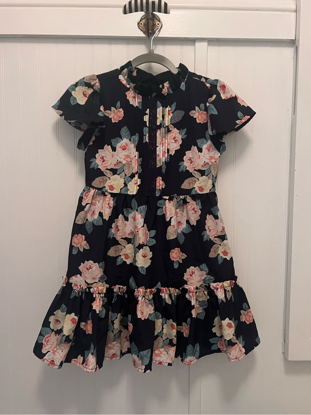 Janie and Jack Girls Floral Dress Size 5